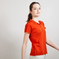 Montagut Fil Lumière polo shirt for women - Bilbo