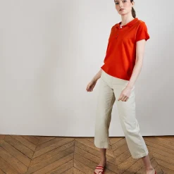 Montagut Fil Lumière polo shirt for women - Bilbo