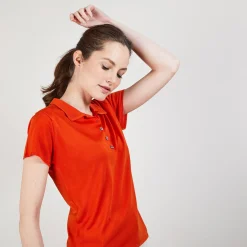 Montagut Fil Lumière polo shirt for women - Bilbo