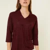 Montagut Fil Lumière polo shirt with elbow patches - Emy