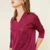 Montagut Fil Lumière polo shirt with elbow patches - Emy