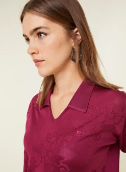 Montagut Fil Lumière polo shirt with elbow patches - Emy