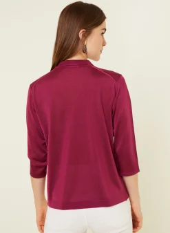 Montagut Fil Lumière polo shirt with elbow patches - Emy