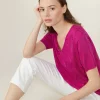 Montagut Fil Lumière V-neck T-shirt - Ammy