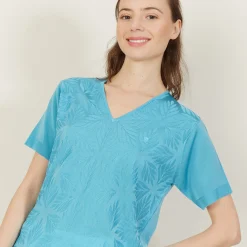 Montagut Fil Lumière V-neck T-shirt - Ammy