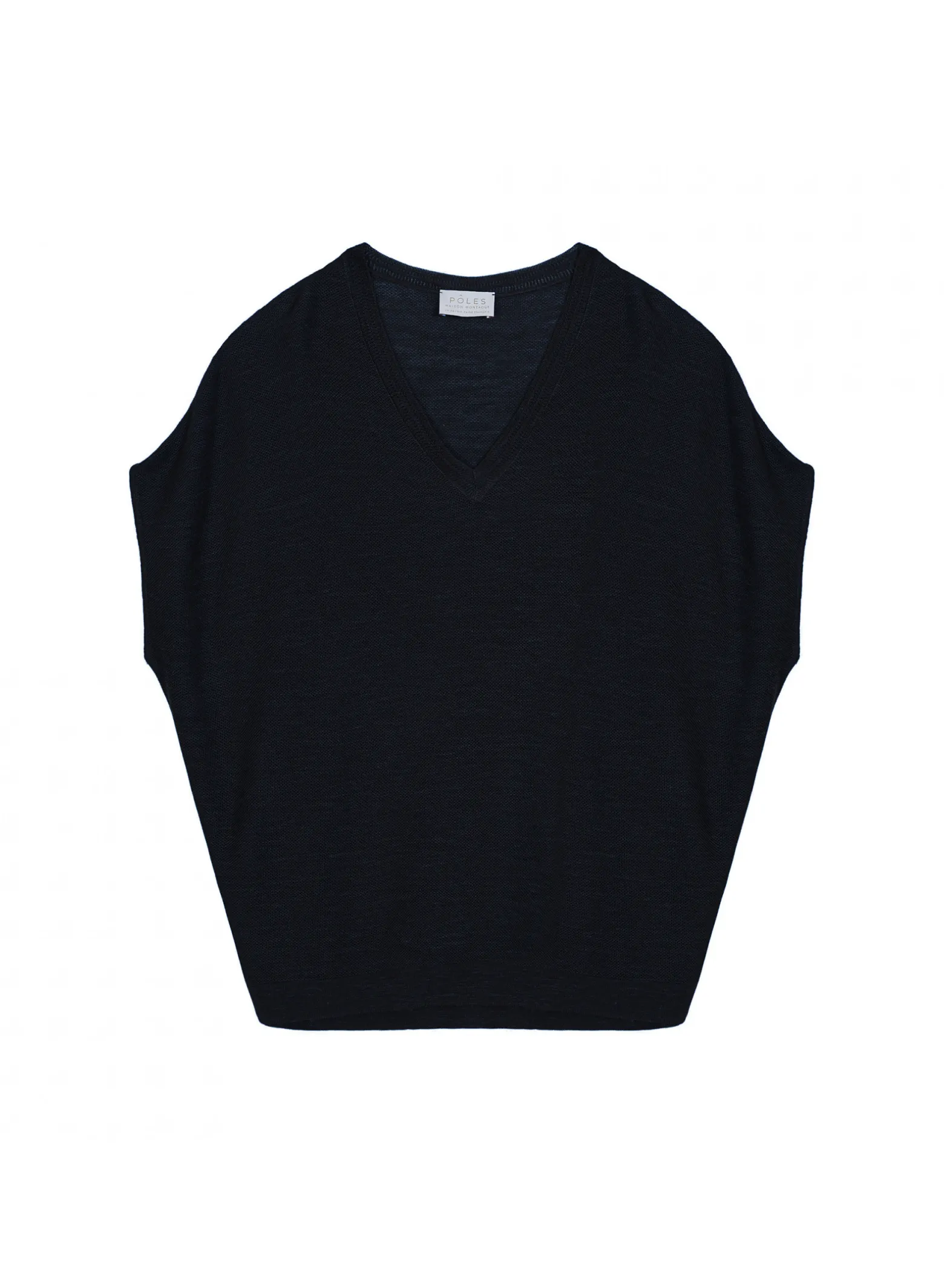 Montagut Flamed linen batwing T-shirt - Tarra