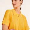 Montagut Flamed linen blouse - Pablito