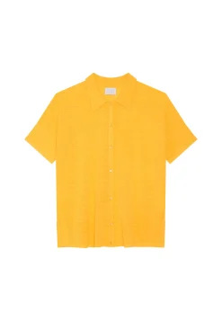 Montagut Flamed linen blouse - Pablito