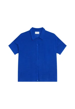 Montagut Flamed linen blouse - Pablito