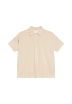 Montagut Flamed linen blouse - Pablito