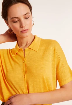 Montagut Flamed linen blouse - Pablito