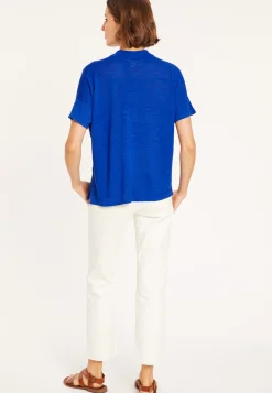 Montagut Flamed linen blouse - Pablito