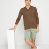 Montagut Flamed linen button-down shirt - Randy