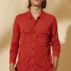 Montagut Flamed linen button-down shirt - Randy