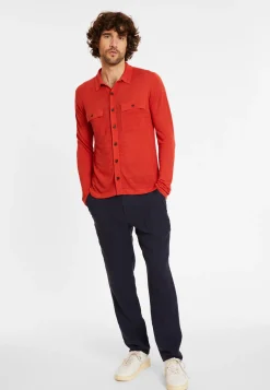 Montagut Flamed linen button-down shirt - Randy