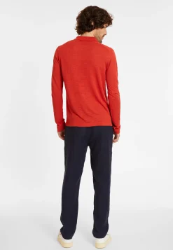 Montagut Flamed linen button-down shirt - Randy
