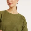 Montagut Flamed linen buttoned cardigan - Mado