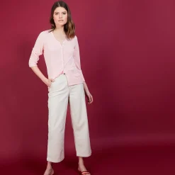 Montagut Flamed linen cardigan - Bao