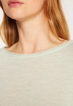 Montagut Flamed linen full sleeve elbow t-shirt - Taslim
