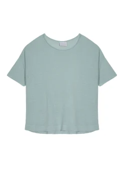 Montagut Flamed linen full sleeve elbow t-shirt - Taslim