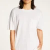 Montagut Flamed linen loose fitting t-shirt - Deon