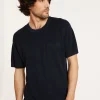 Montagut Flamed linen loose fitting t-shirt - Deon