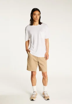 Montagut Flamed linen loose fitting t-shirt - Deon