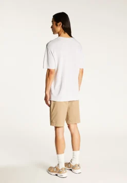 Montagut Flamed linen loose fitting t-shirt - Deon