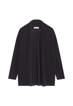 Montagut Flamed linen shawl collar cardigan - Maelle