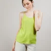 Montagut Flamed linen tank top - Bajah