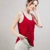 Montagut Flamed linen tank top - Bajah