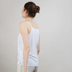Montagut Flamed linen tank top - Bajah