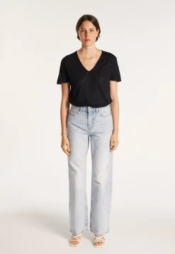 Montagut Flamed linen T-shirt - Balkan