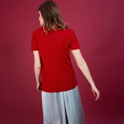 Montagut Flamed linen T-shirt - Balkan