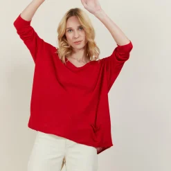 Montagut Flamed linen T-shirt - Balou