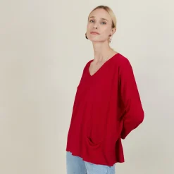 Montagut Flamed linen T-shirt - Balou