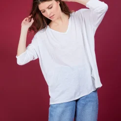 Montagut Flamed linen T-shirt - Balou