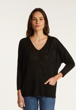 Montagut Flamed linen T-shirt - Balou