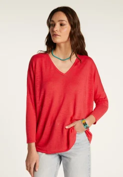 Montagut Flamed linen T-shirt - Balou