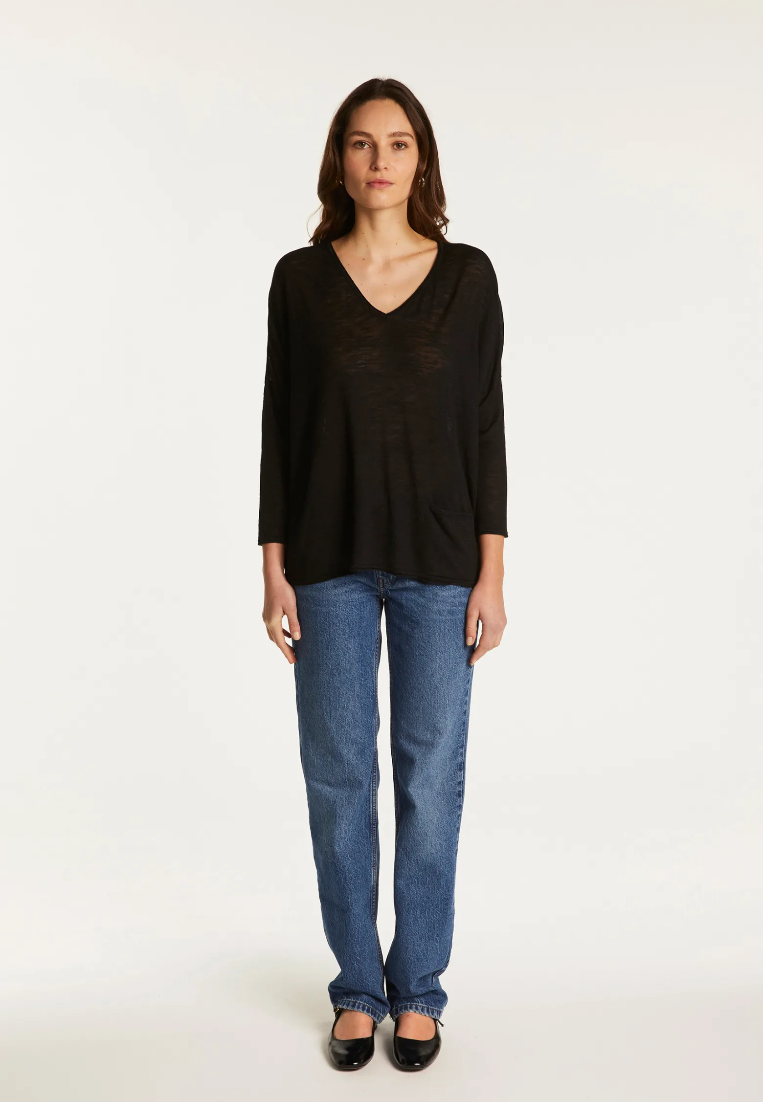 Montagut Flamed linen T-shirt - Balou