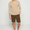 Montagut Flamed linen tunisian collar t-shirt - Blayne