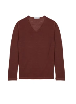 Montagut Flamed linen tunisian collar t-shirt - Blayne