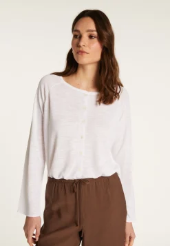 Montagut Flamed linen vest - Dory