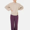 Montagut Flecked wool-blend crew-neck sweater - Laetitia