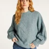 Montagut Flecked wool-blend crew-neck sweater - Laetitia