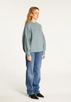 Montagut Flecked wool-blend crew-neck sweater - Laetitia