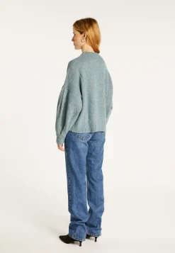 Montagut Flecked wool-blend crew-neck sweater - Laetitia