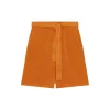 Montagut Fluid shorts in flamed linen - Maceo