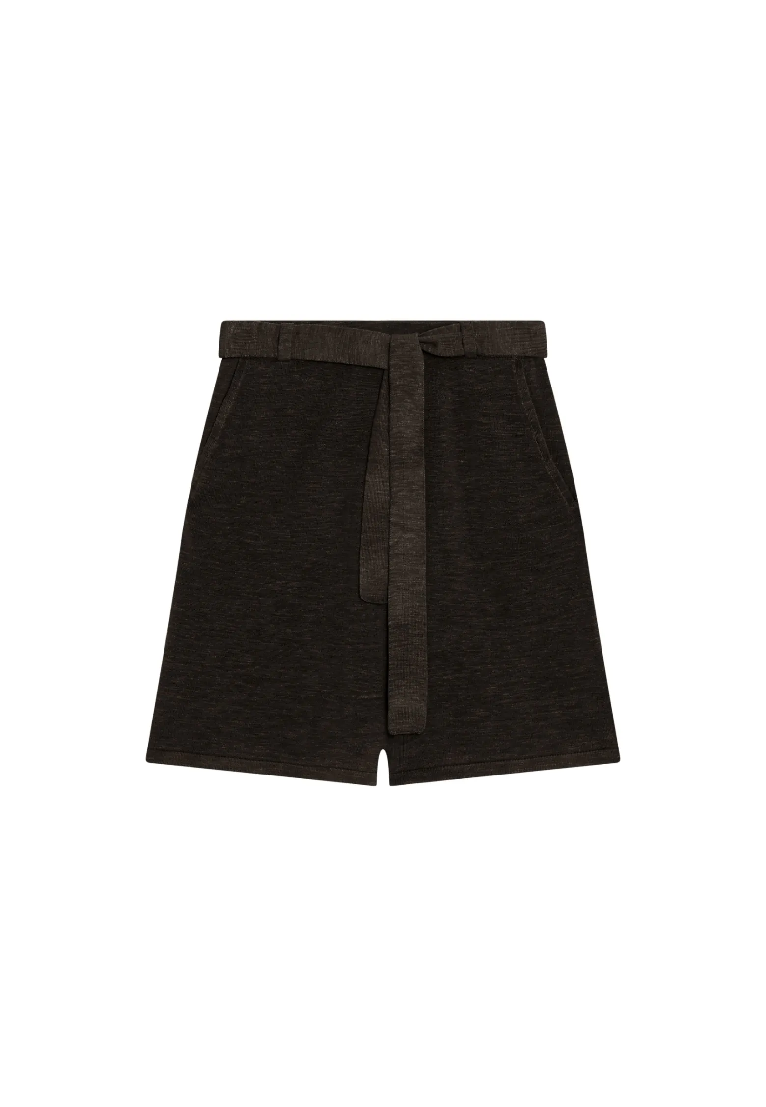 Montagut Fluid shorts in flamed linen - Maceo
