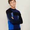 Montagut Geometric cashmere sweater - Lima